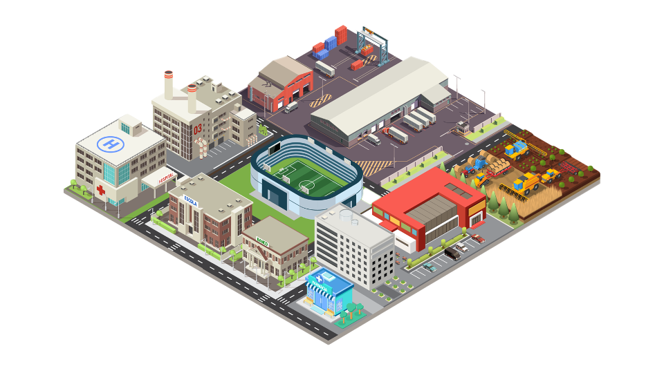 Mapa da cidade